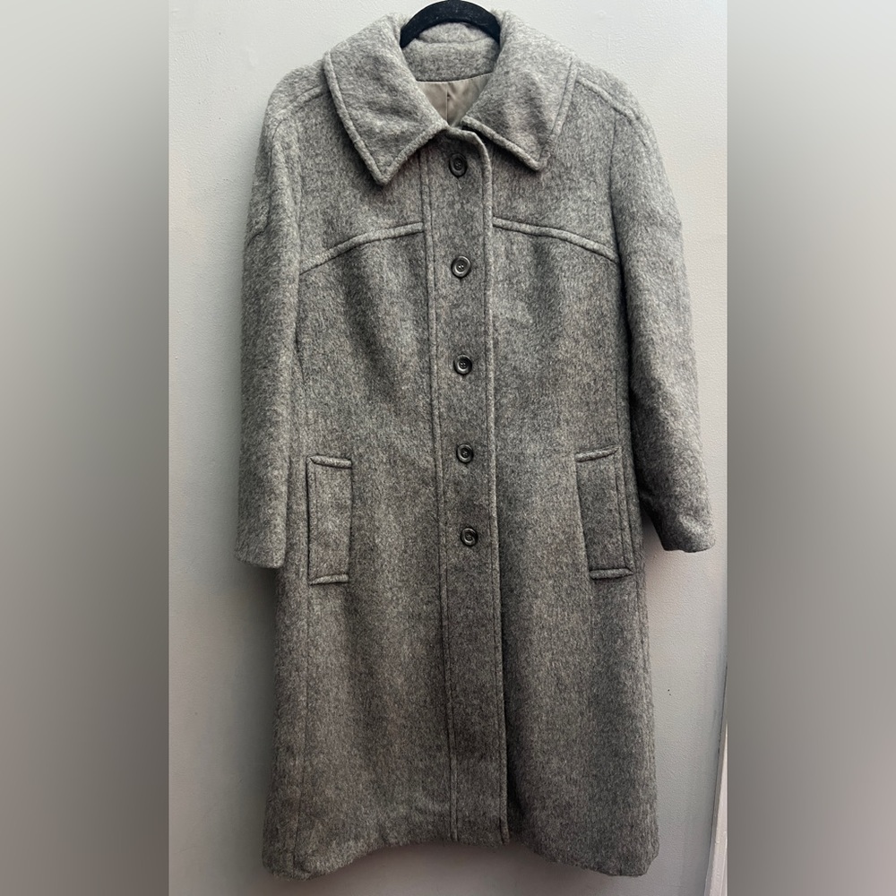 Gray Women's Pea Coat